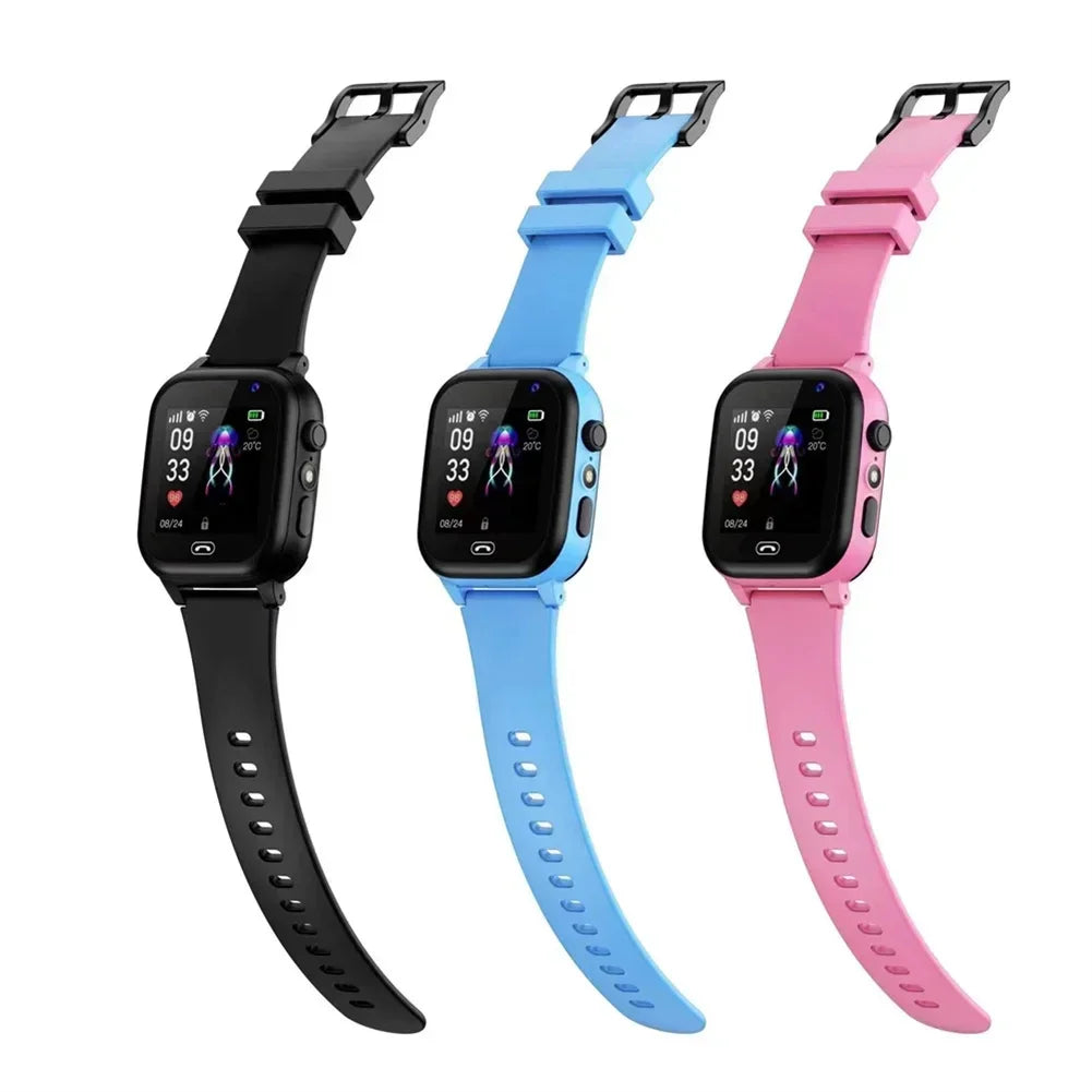 Kids Smart Watch SOS GPS Location Video Call Sim Card for Children SmartWatch Camera Waterproof Watch for Boys Girls