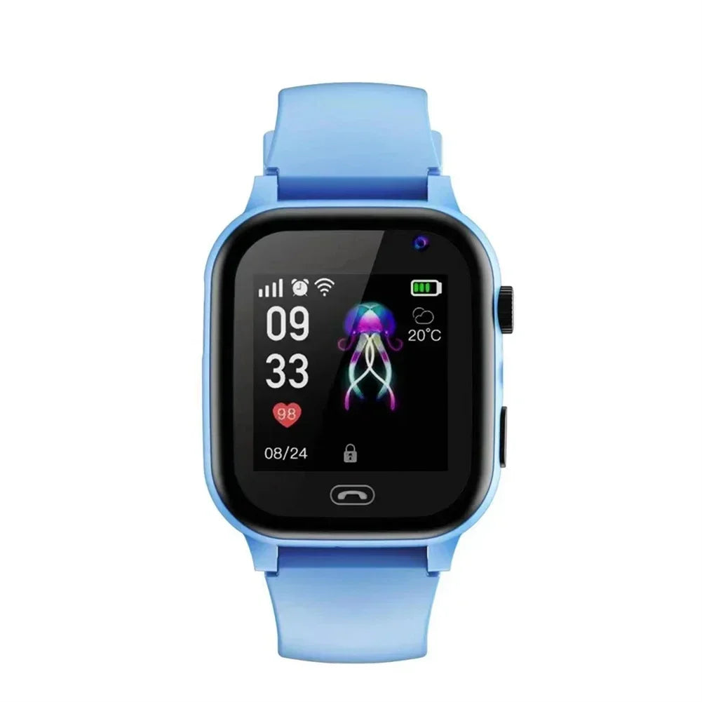 Kids Smart Watch SOS GPS Location Video Call Sim Card for Children SmartWatch Camera Waterproof Watch for Boys Girls